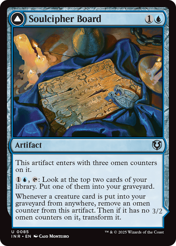 Soulcipher Board // Cipherbound Spirit (INR-085) - uncommon - Foil