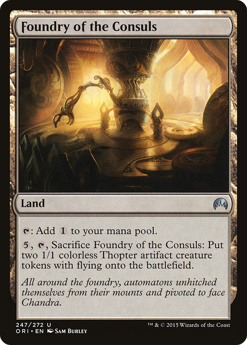 Foundry of the Consuls (ORI-247) - uncommon - Foil