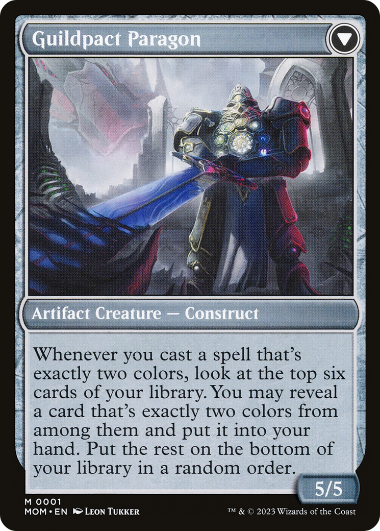 Invasion of Ravnica // Guildpact Paragon (MOM-001) - mythic - Foil