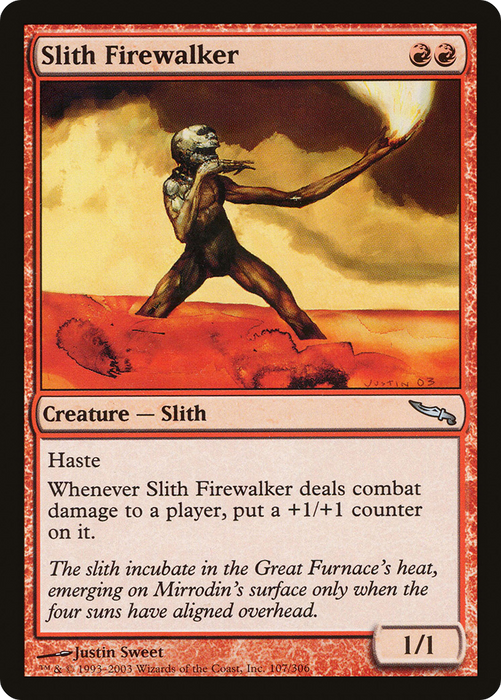 Slith Firewalker (MRD-107) - uncommon - Foil