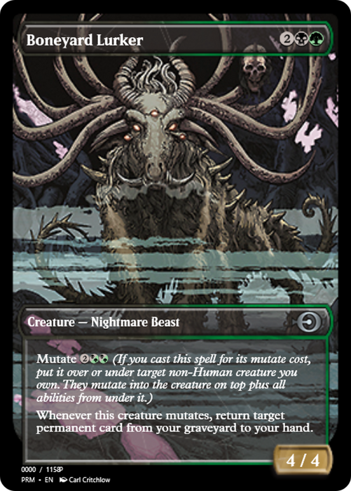 Boneyard Lurker (PRM-80963) - uncommon