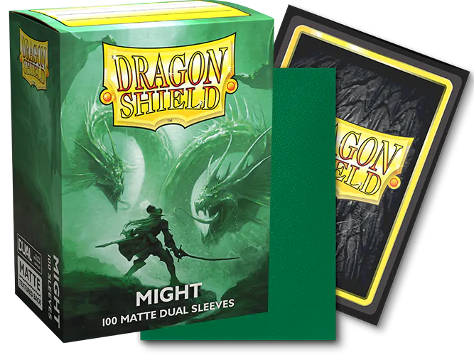 Protecteurs de cartes: Dragon Shield Standard 100ct - Might (Dual Matte)