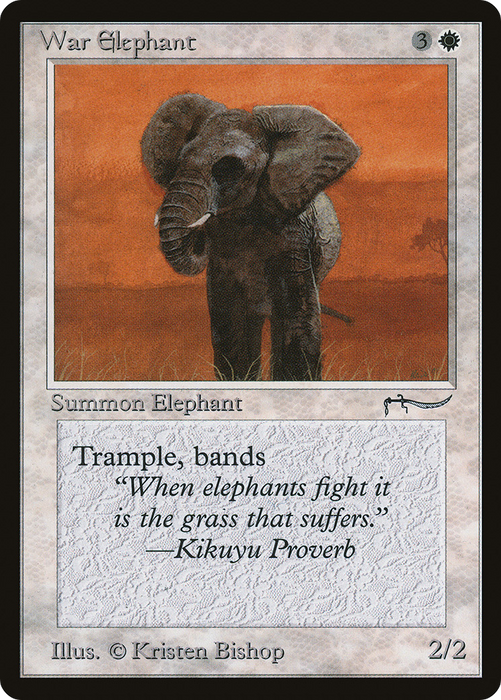 War Elephant (ARN-011) - common