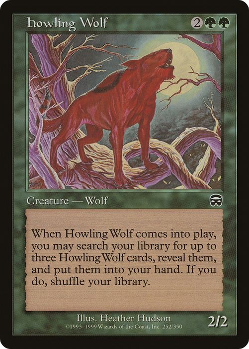 Howling Wolf (MMQ-252) - common
