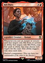 Bill Potts (WHO-076) - rare - Foil