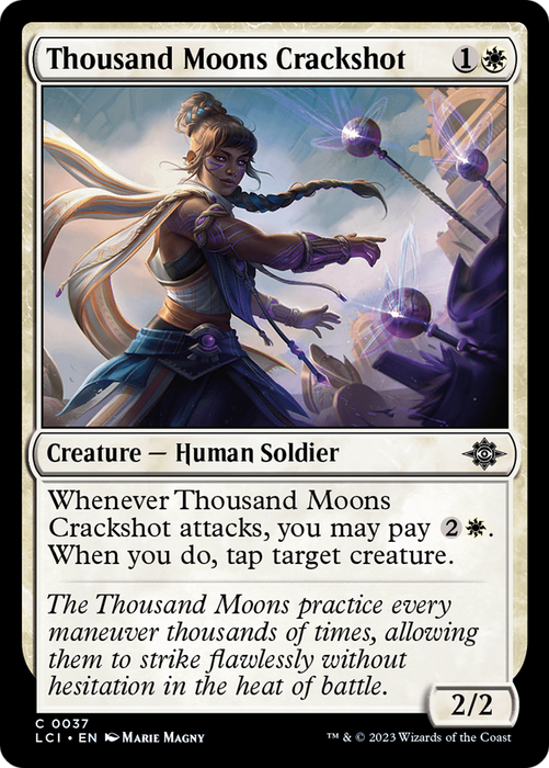 Thousand Moons Crackshot (LCI-037) - common - Foil