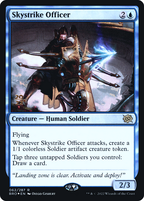 Skystrike Officer (PRE-62S) - rare - Foil