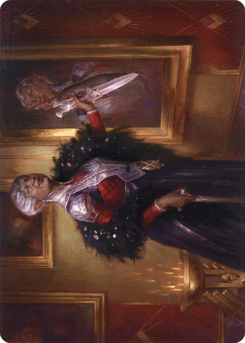 Evelyn, the Covetous // Evelyn, the Covetous (ASNC-024) - common (Borderless) - Foil