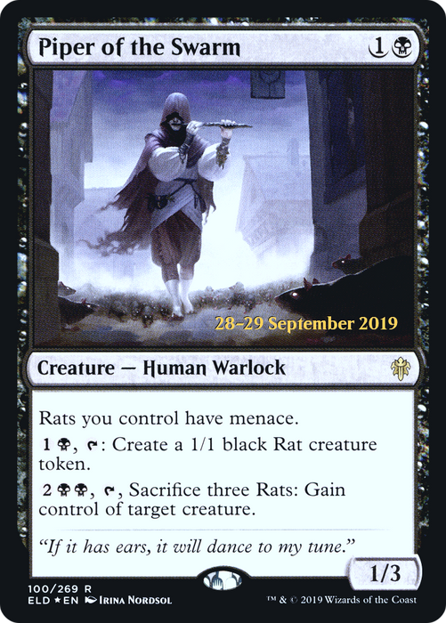 Piper of the Swarm (PRE-100S) - rare - Foil