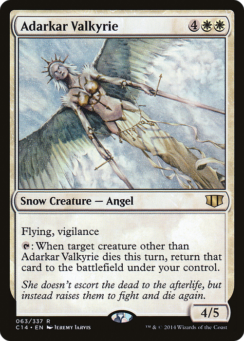 Adarkar Valkyrie (C14-063) - rare
