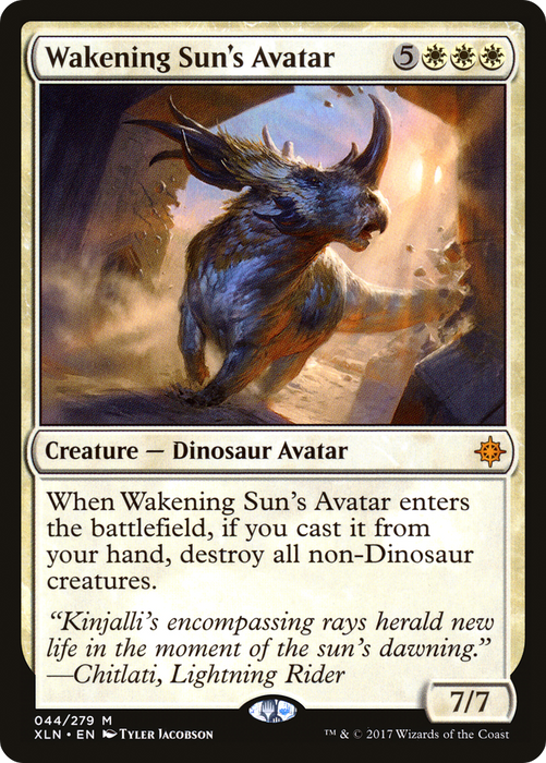 Wakening Sun's Avatar (XLN-044) - mythic - Foil