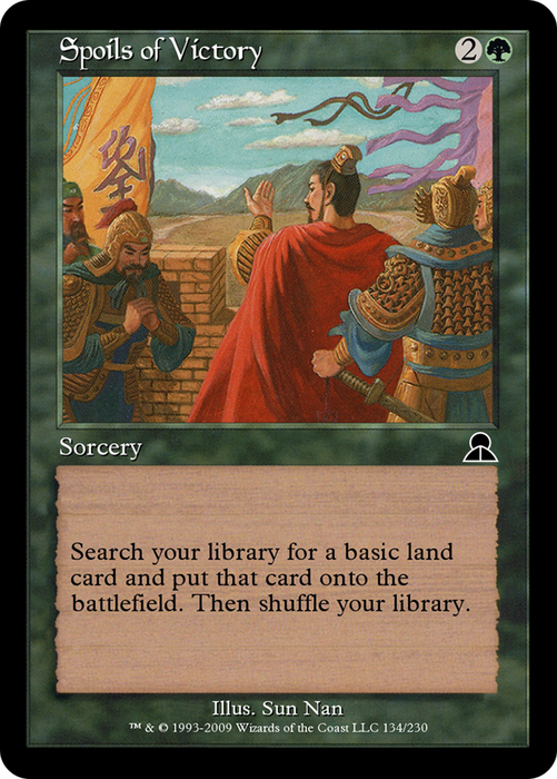 Spoils of Victory (ME3-134) - common - Foil