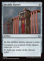 Heraldic Banner (FDN-254) - uncommon - Foil