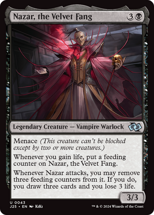 Nazar, the Velvet Fang (J25-043) - uncommon