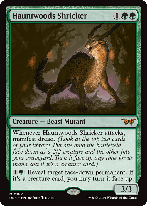 Hauntwoods Shrieker (DSK-182) - mythic