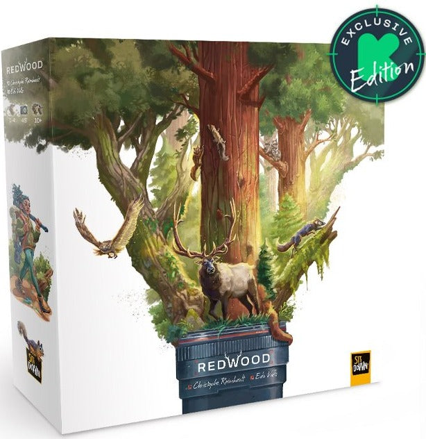 Redwood: Kickstarter Base Game [Fox Pledge] (anglais) ***Boîte avec dommages mineurs***
