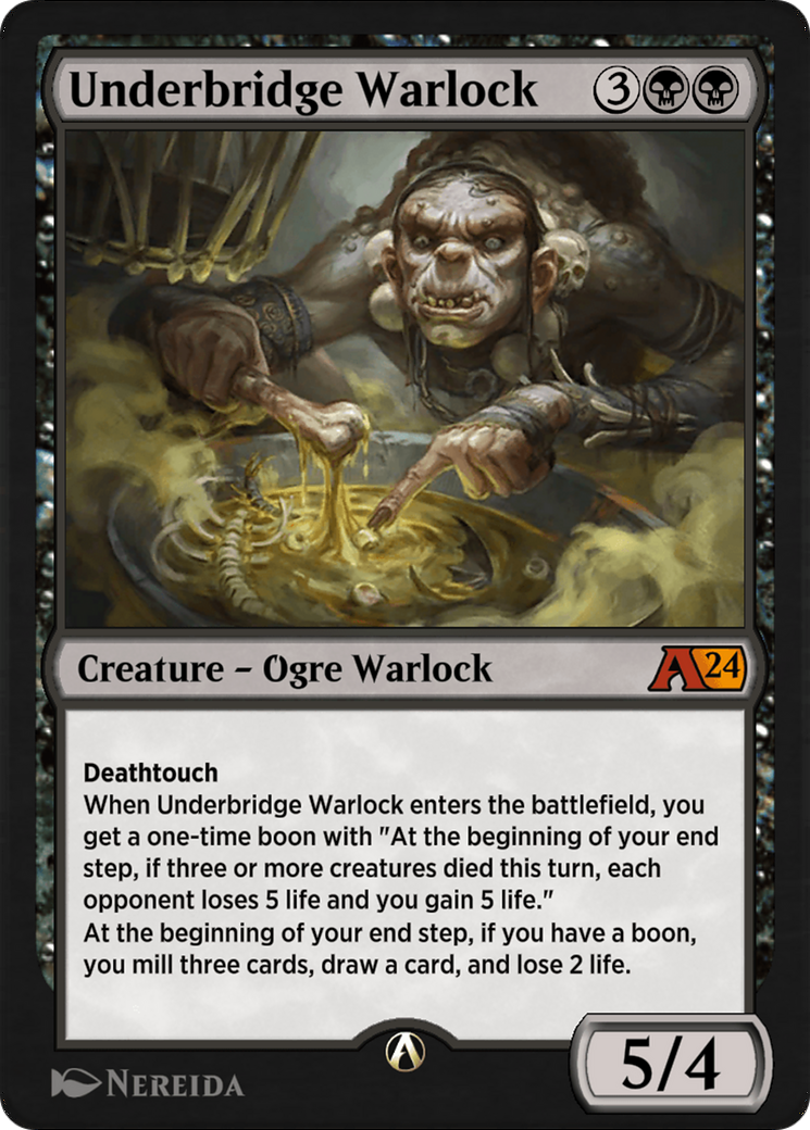 Underbridge Warlock (YWOE-008) - mythic