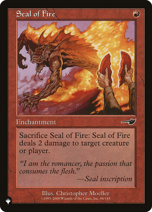 Seal of Fire (LIST-NEM-98) - common