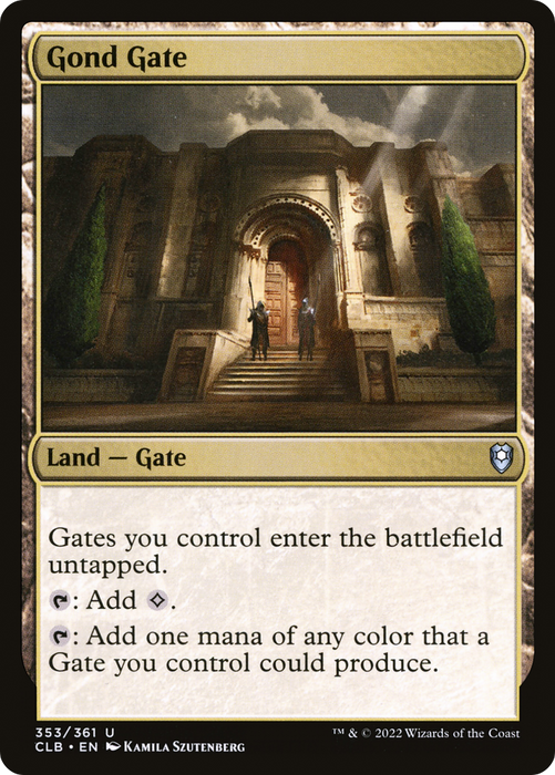 Gond Gate (CLB-353) - uncommon - Foil