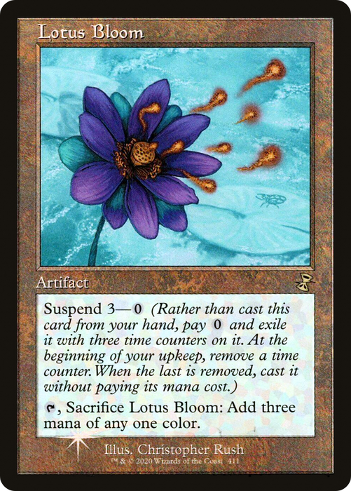 Lotus Bloom (LARP-411) - rare - Foil
