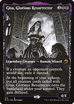 Gisa, Glorious Resurrector (MID-314) - rare: (Showcase)