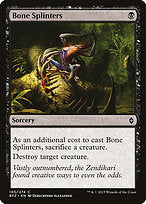 Bone Splinters (BFZ-105) - common - Foil