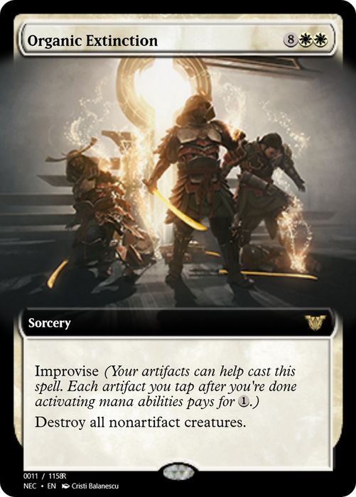 Organic Extinction (PRM-97885) - rare - Foil