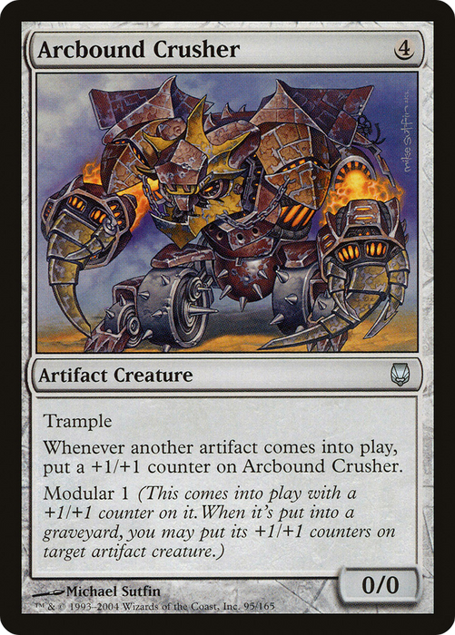 Arcbound Crusher (DST-095) - uncommon - Foil
