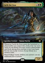 Carth the Lion (PRM-91345) - rare - Foil