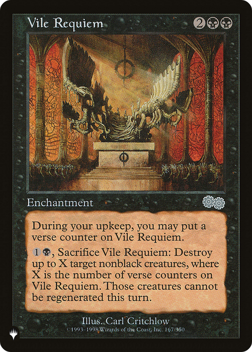 Vile Requiem (LIST-USG-167) - uncommon