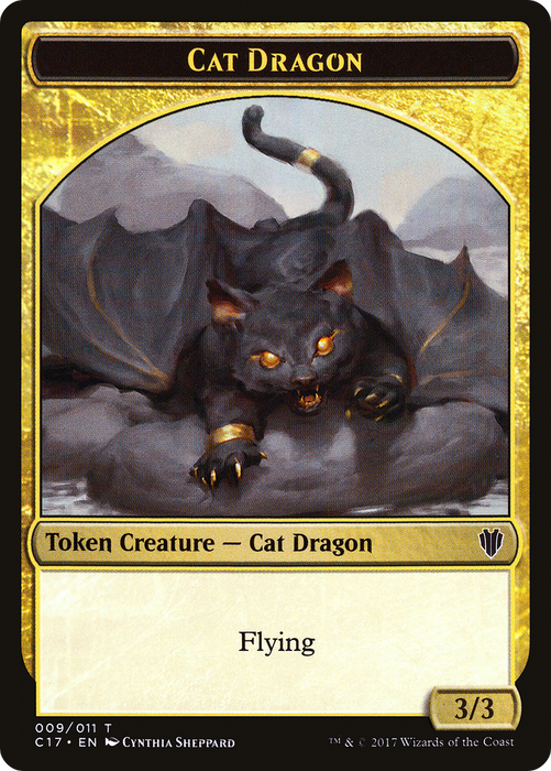 Cat Dragon (C17-009) - common