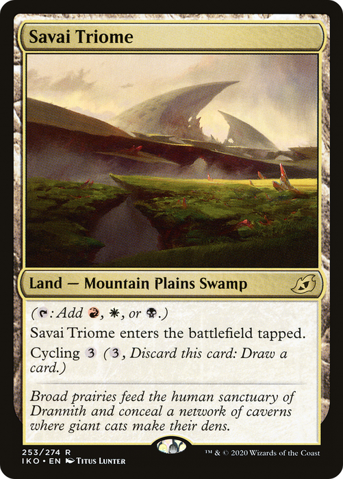 Savai Triome (IKO-253) - rare - Foil