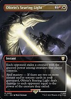 Olórin's Searing Light (LTC-503) - rare (Borderless) - Foil