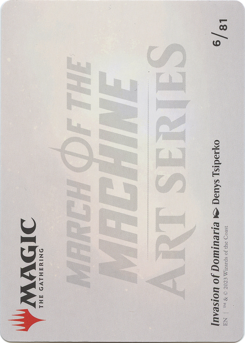 Invasion of Dominaria // Invasion of Dominaria (AMOM-006) - common (Borderless)