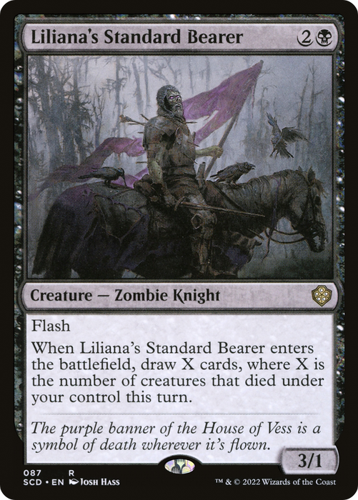 Liliana's Standard Bearer (SCD-087) - rare