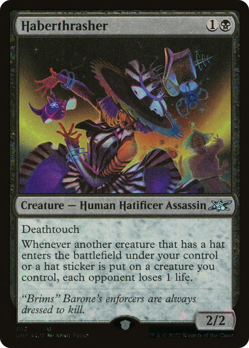 Haberthrasher (UNF-362) - uncommon - Foil