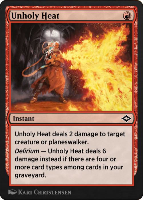 Unholy Heat (J21-529) - common