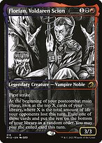Florian, Voldaren Scion (MID-318) - rare: (Showcase) - Foil