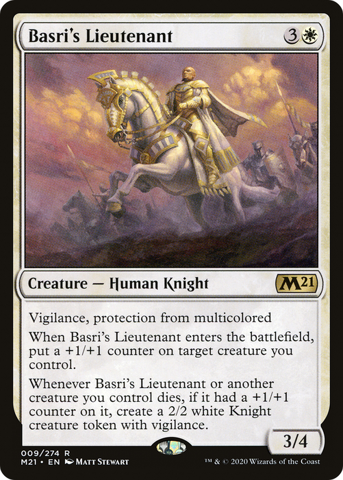 Basri's Lieutenant (M21-009) - rare - Foil
