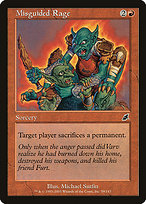 Misguided Rage (SCG-099) - common