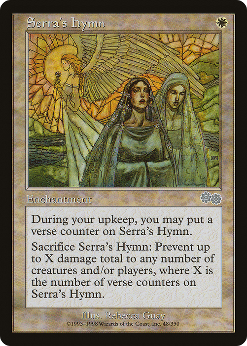 Serra's Hymn (USG-048) - uncommon