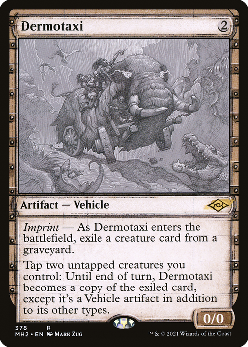 Dermotaxi (MH2-378) - rare: (Showcase) - Foil