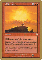 Obliterate (WCD-JT156SB) - rare