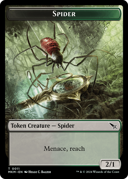 Spider (TMKM-011) - common - Foil