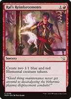 Ral's Reinforcements (MOM-158) - common - Foil