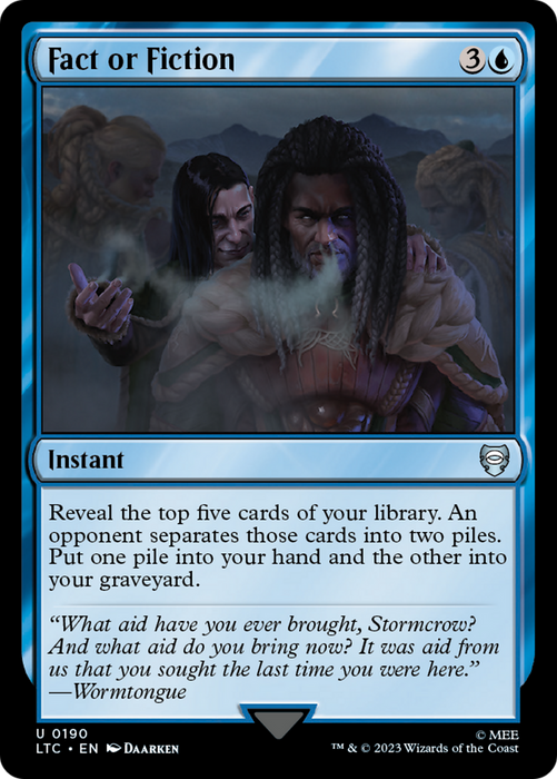 Fact or Fiction (LTC-190) - uncommon