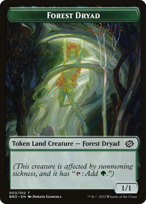 Forest Dryad (TBRO-003) - common - Foil