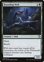 Bounding Wolf (MID-170) - common