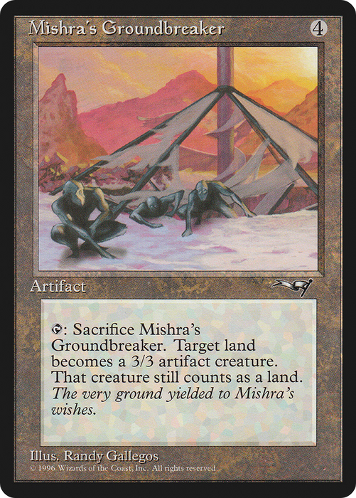 Mishra's Groundbreaker (ALL-123) - uncommon