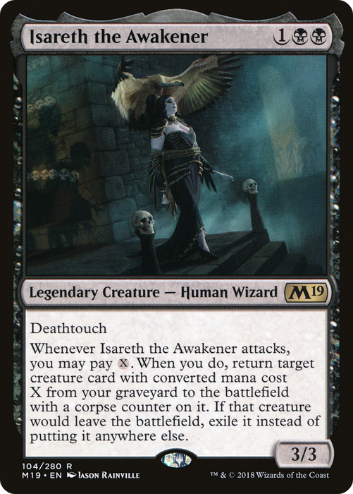 Isareth the Awakener (M19-104) - rare - Foil